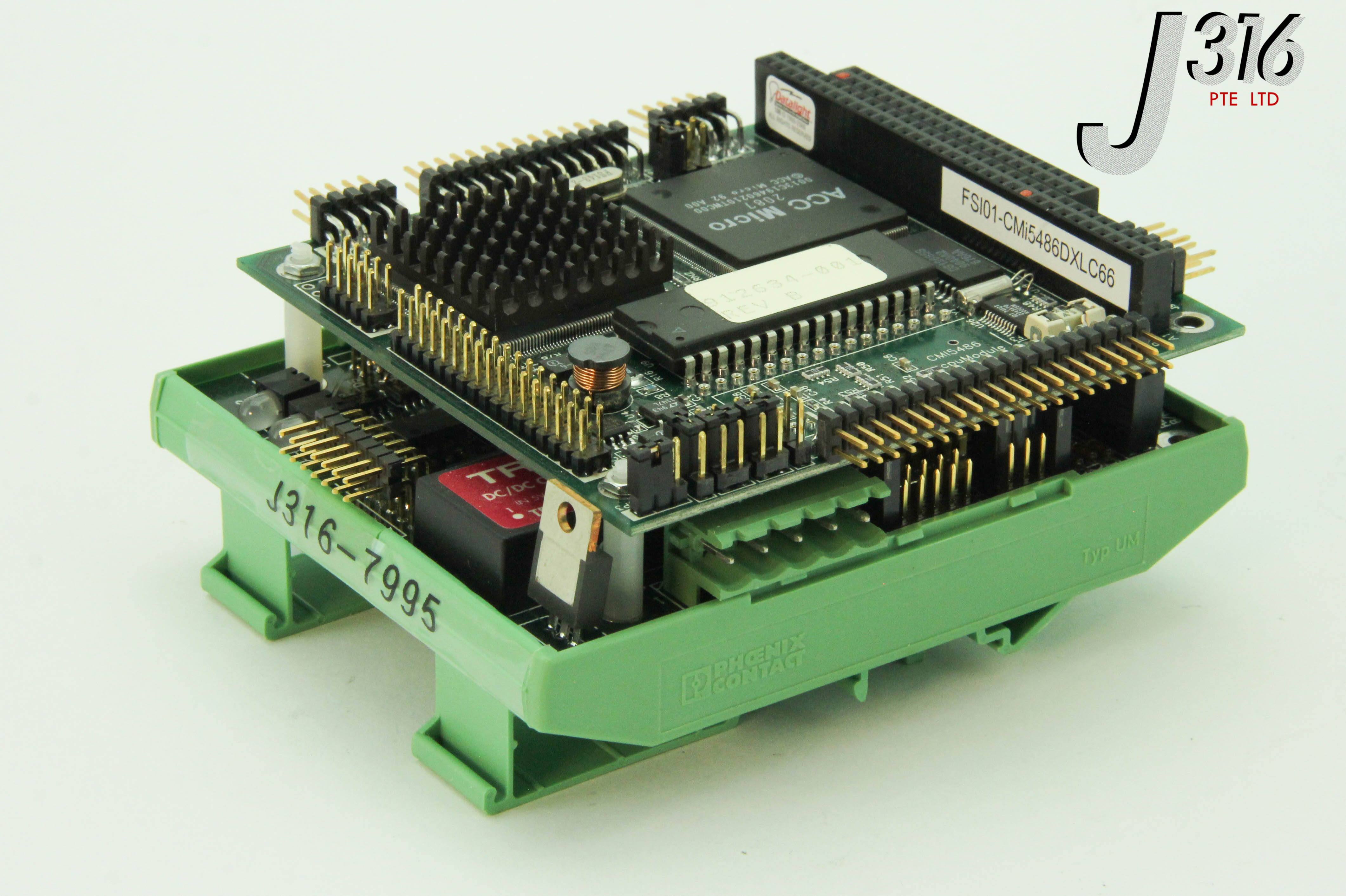 7995 PHOENIX CONTACT PCB RTD EMBEDDED TECHNOLOGIES BOARD FSI01